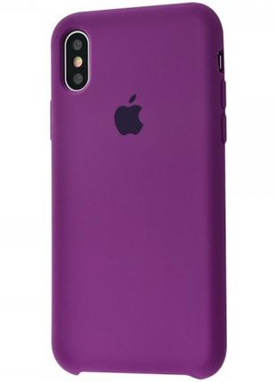 Чехол Silicone Case для iPhone Xs Max Purple (силиконовый чехо...