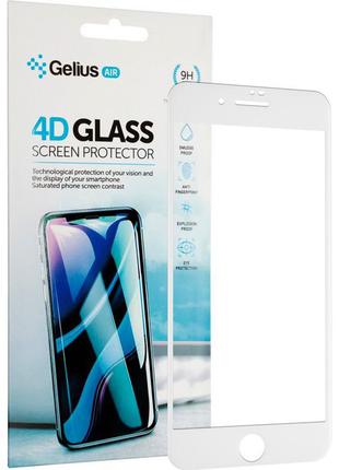 Защитное стекло Gelius Pro 4D for iPhone 7/8 White