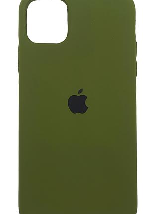 Чехол Original Full Soft Case for iPhone 11 Pinery Green
