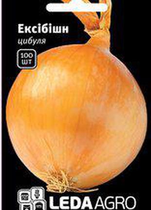 Семена лука Эксибишн, 100 шт., репчатого салатного, ТМ "ЛедаАгро"