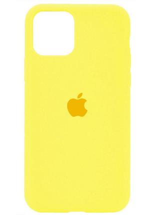 Чехол Original Soft Case for iPhone 11 Pro Yellow