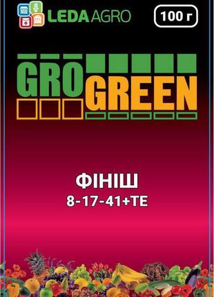 Удобрение Грогрин Финиш (8-17-41+TE), 100 гр., ТМ "Леда Агро"