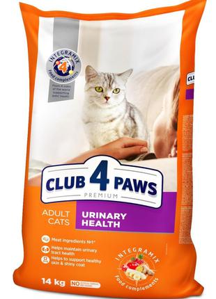Клуб 4 лапи Premium Urinary для дорослих кішок 14 кг