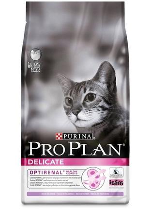 Сухий корм для кішок з чутливим травленням Purina Pro Plan Del...