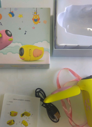 Детская видеокамера Smart Kids Video Camera HD DV-A100 Розовая