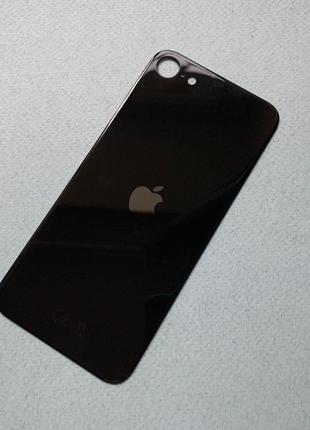 Apple iPhone SE 2020 задняя крышка на замену Black стекло высо...