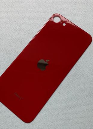 Apple iPhone SE 2020 задняя крышка на замену Red стекло высоко...