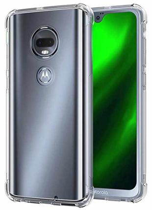 Motorola Moto G7 чехол AirBag противоударный силиконовый прозр...