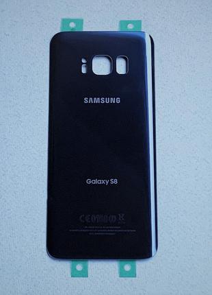 Samsung Galaxy S8 Blue задняя крышка (задняя стеклянная панель...
