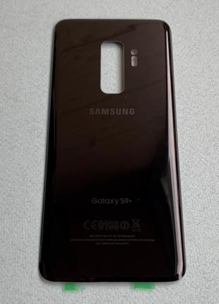 Amsung Galaxy S9 Plus Black задня кришка чорна (задня скляна п...