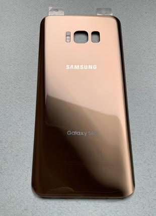 Samsung Galaxy S8 Plus Gold задняя крышка золото (задняя стекл...