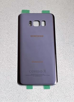 Samsung Galaxy S8 Orchid Grey, серая задняя крышка (задняя сте...