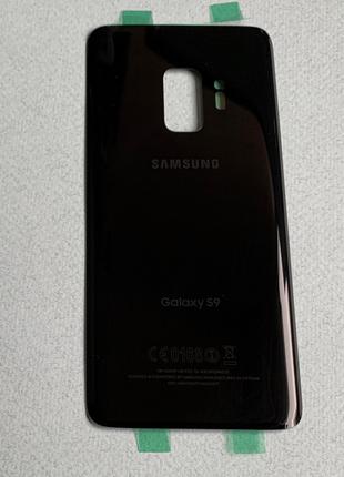 Samsung Galaxy S9 Black задняя крышка черного цвета (задняя ст...