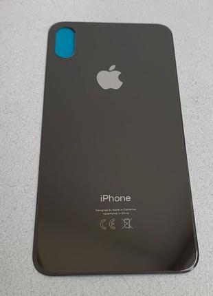 Apple iPhone XS Max Space Grey задняя крышка темно-серого цвет...