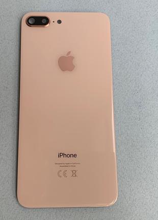 Apple iPhone 8 Plus Gold задняя крышка "золотого" цвета со сте...