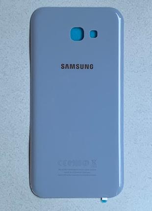 Samsung Galaxy A7 2017 (A720) Blue голубая задняя крышка, стек...