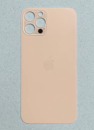 Apple iPhone 12 Pro Gold золотистая задняя крышка на замену ст...