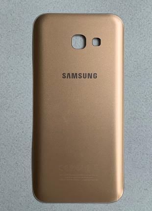 Samsung Galaxy A5 2017 (A520) Gold золотистая задняя крышка, с...