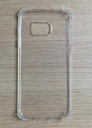 Samsung Galaxy S7 Edge (Samsung SM-G935) чехол прозрачный сили...