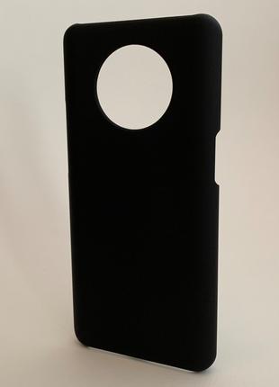 OnePlus 7T чехол противоударный черный матовый пластик