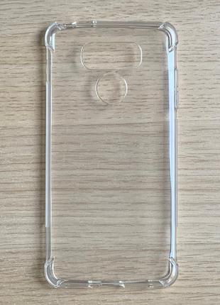 LG G6 ThinQ чехол прозрачный силиконовый AirBag