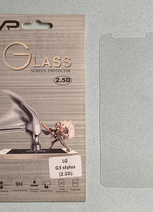 LG G3 Stylus полностью прозрачное защитное стекло 0.33 mm 2,5D...