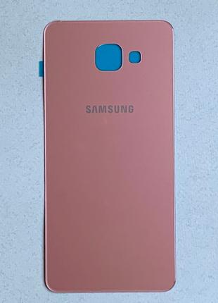 Samsung Galaxy A7 2016 (A710) Pink розовая задняя крышка, стек...