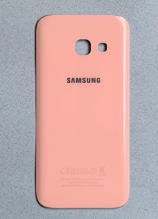 Samsung Galaxy A3 2017 (A320) Pink розовая задняя крышка, стек...