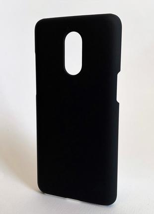 OnePlus 7 чехол противоударный черный матовый пластик