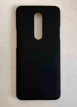 OnePlus 8 чехол противоударный черный матовый пластик