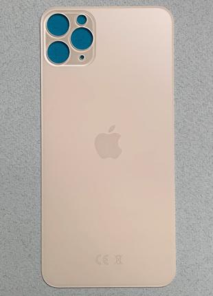 Apple iPhone 11 Pro Max Silver белая сервисная крышка на замен...