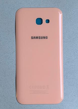Samsung Galaxy A7 2017 (A720) Pink розовая задняя крышка, стек...