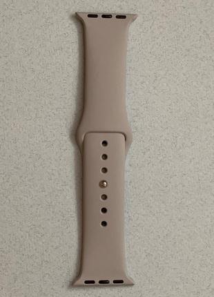 Ремешок силиконовый Sport Band Fog для Apple Watch на модели 3...