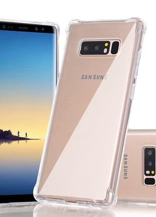 Samsung Note 8 (Samsung SM-N950) чехол прозрачный силиконовый ...