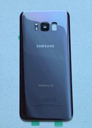 Samsung Galaxy S8 Orchid Grey задняя серая крышка (панелька) с...