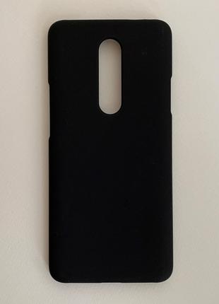 OnePlus 7 Pro чехол противоударный черный матовый пластик