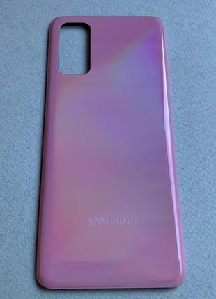 Samsung Galaxy S20 Сloud Pink задняя крышка стекло розовая (за...