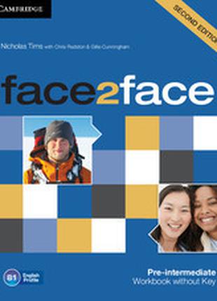 Face2face 2nd Edition Pre-intermediate Workbook without Key