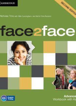 Face2face 2nd Edition Advanced Workbook with Key