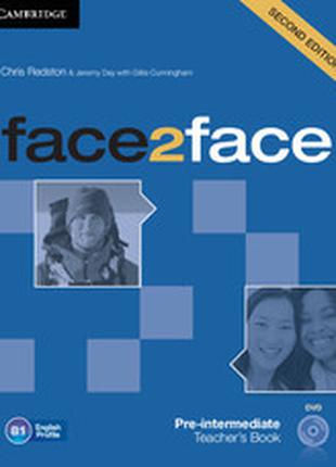 Face2face 2nd Edition Pre-intermediate Teacher's Book with DVD