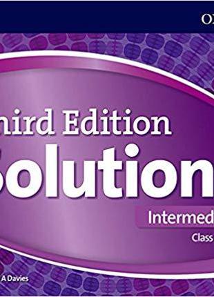 Solutions 3rd Edition Intermediate Class Audio CDs (4)
