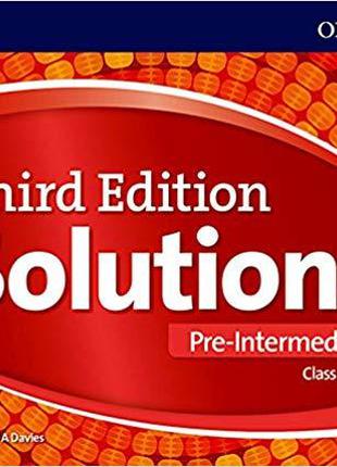 Solutions 3rd Edition Pre-Intermediate Class Audio CDs (3)