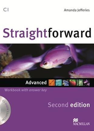 Straightforward Second Edition Advanced Workbook + CD with Key