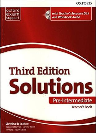 Solutions 3rd Edition Pre-Intermediate Essentials Teacher's Bo...