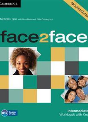 Face2face 2nd Edition Intermediate Workbook with Key