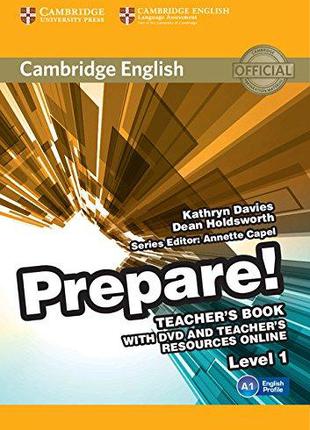 Cambridge English Prepare! Level 1 Teacher's Book with DVD and...