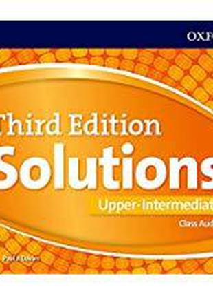 Solutions 3rd Edition Upper-Intermediate Class Audio CDs (4)