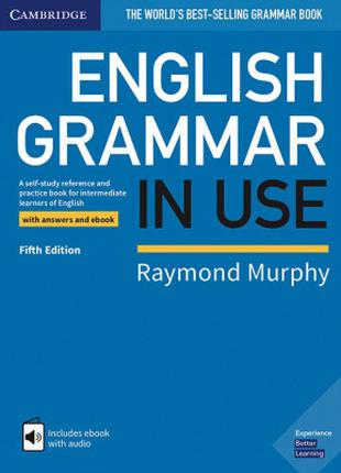English Grammar in Use 5th Edition Book with answers and Inter...