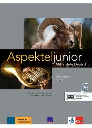 Aspekte junior. Ubungsbuch, B1 plus - Рабочая тетрадь