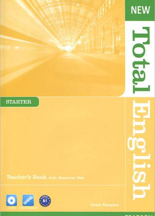 New Total English Starter Teacher's Book with CD-ROM